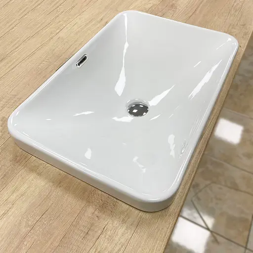 Умивальник VBI Bitritto M white врізний VBI-018025, Білий - фото 3