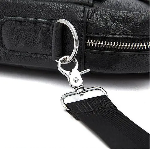 Чоловіча шкіряна сумка Vintage 27х29х5 см sum0012388 - фото 6