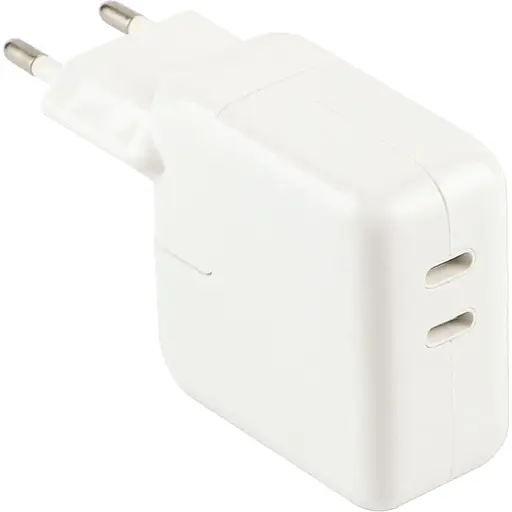 Зарядное устройство Apple Dual Type‑C PD25W/PD25W Total 50W 1:1 White