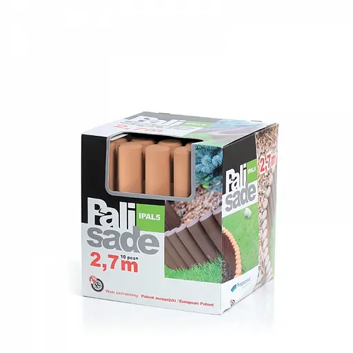 Палісад садовий Prosperplast Palisada трубчастий теракотовий 2.7 м - фото 10