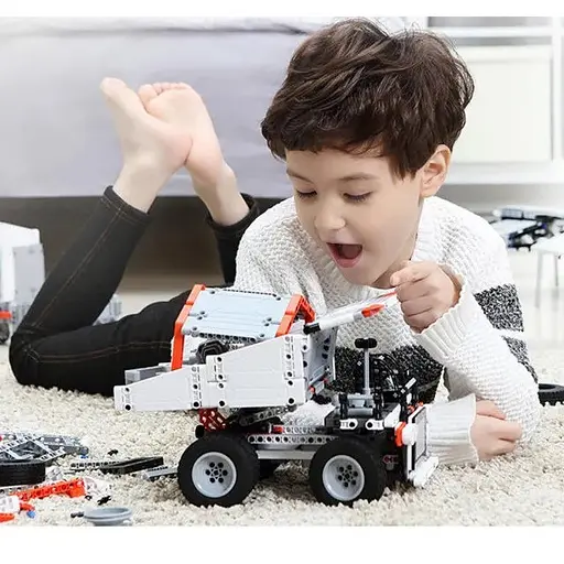 Конструктор Mitu Onebot Truck Builder серый - фото 3