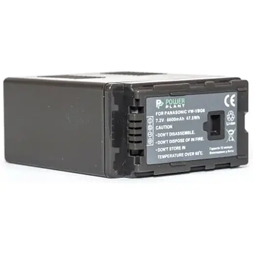 Акумулятор PowerPlant Panasonic VW-VBG6 6600mAh