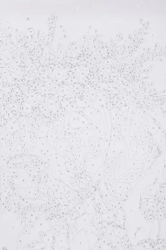 Набор для росписи по номерам "Щенок в цветах" 40*50 см, IDEA2-GX46039, ТМ "99IDEAS" - фото 7