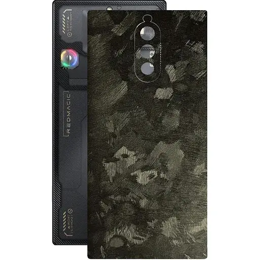 Защитная пленка StatusSKIN для ZTE Nubia Red Magic 8 Pro Plus Корпус Винил Кованый металл - фото 1