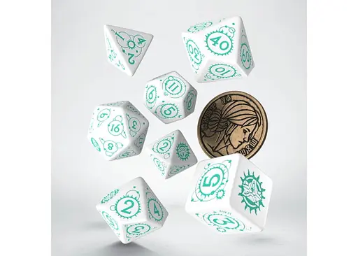 Набір кубиків The Witcher Dice Set. Ciri - The Law of Surprise , 7 шт. (SWCI01) - фото 2