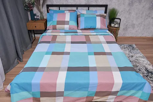 Пододеяльник Moon&Star Бязь Gold Люкс Burlap Полуторный Евро 160x220 см - фото 2