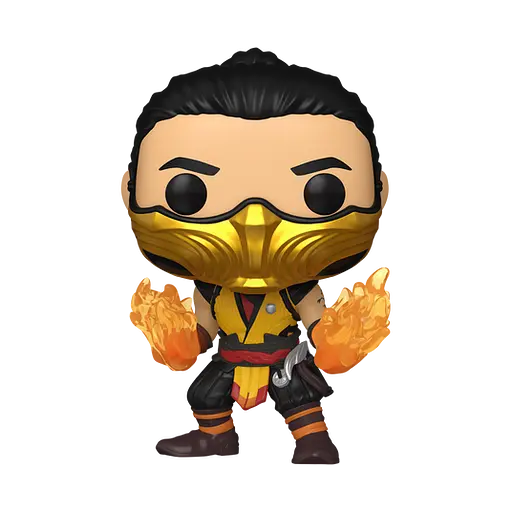 Фігурка Funko Pop Мортал Комбат Скорпіон Mortal Kombat Scorpion 10 см MK S 1021 - фото 2