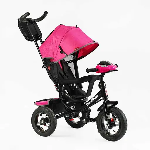 Велосипед Best Trike, надувні колеса, переднє 29 см, заднє 26 см, фара з USB, пульт 3390/33-908