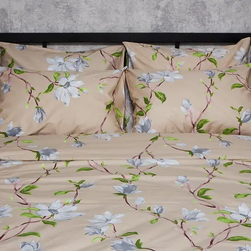 Набор наволочек Moon&Star Satin Elit Magnolia Dream 70х70 см 2 шт - фото 1