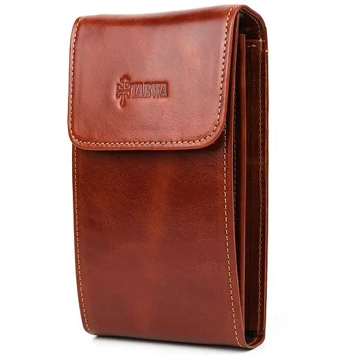Шкіряна сумка-чохол для телефону Tarwa 18.5х10.5х3.5 см sum0028480 - фото 3