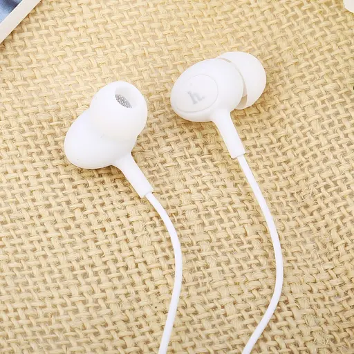 Наушники вакуумные Hoco M3 белые - фото 4