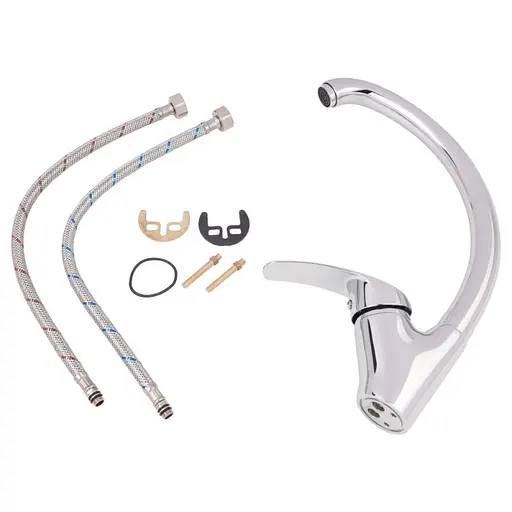 Змішувач для кухні Lidz (CRM) Mars 81 007-3 Хром - фото 6