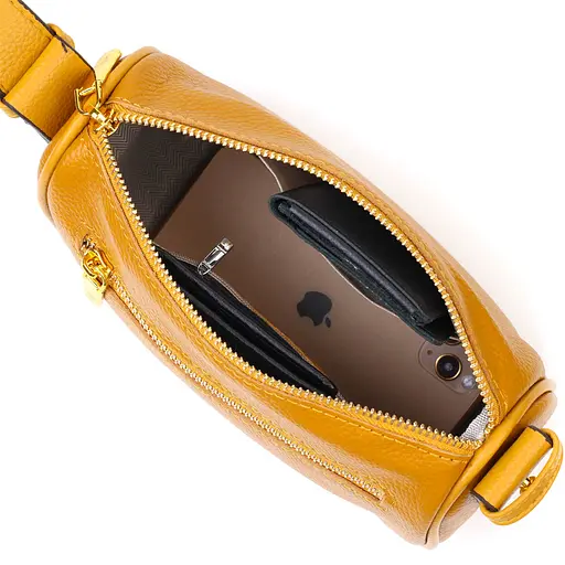 Сумка кожаная женская Vintage 20х14.5х8.5 см sum0022700 - фото 5