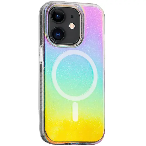 Чохол Epik TPU Galaxy Sparkle MagFit для Apple iPhone 11, 6.1 Chroma+Glitter
