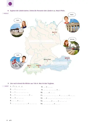 Dabei! A1.1. Arbeitsbuch mit Audios online - фото 4