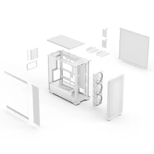 Корпус Fractal Design Epoch XL Tempered Glass без БЖ White (FD-C-EPO1X-03) - фото 8