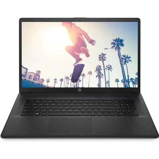 HP Ноутбук 17-cn4005ru 17.3" FHD IPS AG, Intel 5-120U, 16GB, F1024GB, UMA, DOS, черный