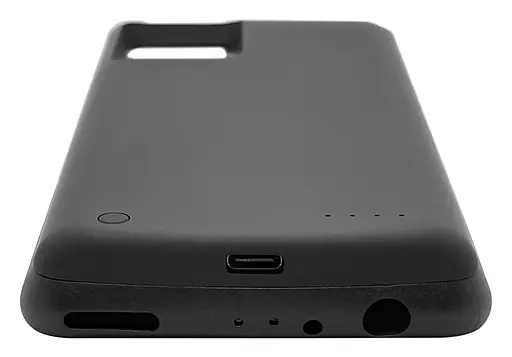 Чехол-аккумулятор XON PowerCase для Xiaomi Redmi Note 10S 6800 mAh Черный (PCBS3410268B 1578) - фото 7