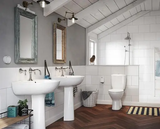 Унітаз-компакт Cersanit President 768 011 3/6 л поліпропіленове сидіння з металевим кріпленням 30412 - фото 4