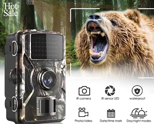 Фотоловушка DL-100 IP66 12mp с экраном и ночным видением - фото 10