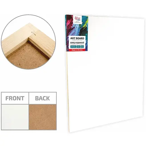 Борд художественный Rosa Studio МДФ грунтованный 45×45см акрил