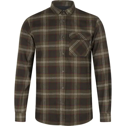 Сорочка Seeland Glen Flannel Shirt XXL Pine green check