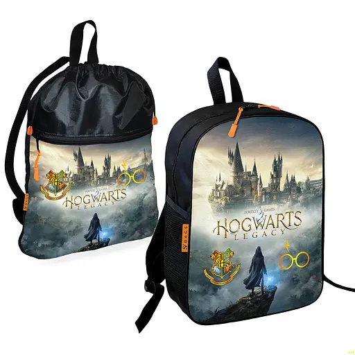 Шкільний рюкзак дитячий Гаррі Поттер + Сумка для взуття спортивної форми рюкзак-мішок для хлопчика (01682)