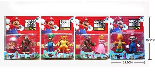 Герої Супер Маріо на аркуші, MA2195 (В асортименті) - фото 2