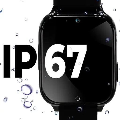 Смарт-часы JETIX DF100 Pro c 4G видеозвонком, виброзвонком и влагозащитой IP67 - Black - фото 7