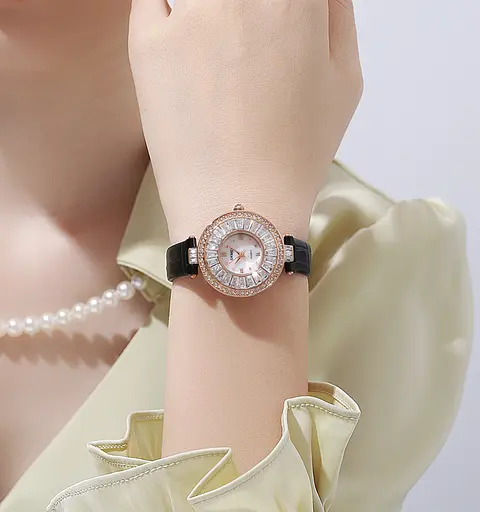 Наручний годинник жіночий 2009BK Black Skmei acs0030409 - фото 3