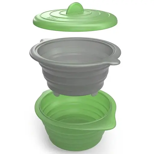 Складний силіконовий контейнер-пароварка Chicco (12437.00) - фото 2