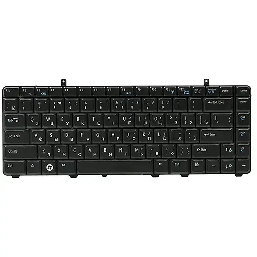 Клавiатура для ноутбука DELL Vostro A840 чорний, чорний фрейм