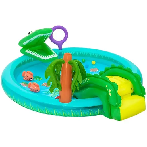 Игровой центр Bestway 53166 надувная зона для развлечений с бассейном, мячами и игрушками