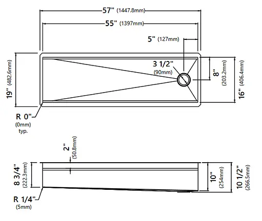 Кухонная мойка Kraus Kore KWU210-57, Нержавеющая сталь - фото 3
