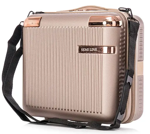 Бьюті-кейс Semi Line 16L Champagne (T5666-2) (DAS302649) - фото 1