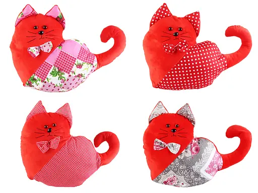 М’яка іграшка Серце Кіт, 34 см - фото 2