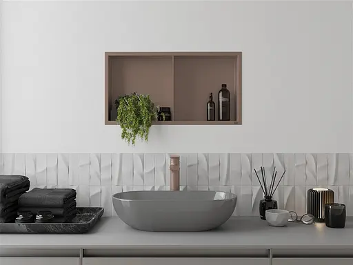 Полка в ванную комнату Nett YBr-60, 60 см Бронза - фото 5