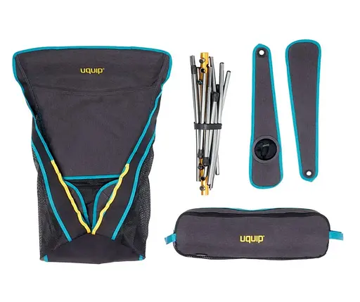 Крісло розкладне Uquip Infinity Lounger Grey (244047) (DAS303225) - фото 4