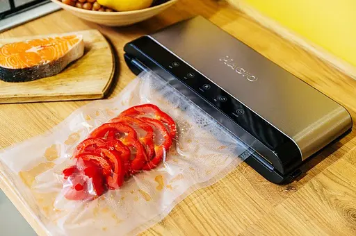 Сенсорный вакууматор MAGIO MG-385 вакуумный упаковщик автоматический и ручной режим 120 Вт - фото 2