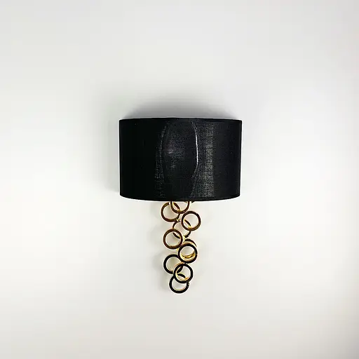 Бра в черном цвете Curtis Line F WMJ 32 BK - фото 4