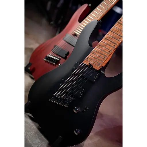 Електрогітара Cort KX307 Multi Scale Open Pore Black [130703] - фото 7