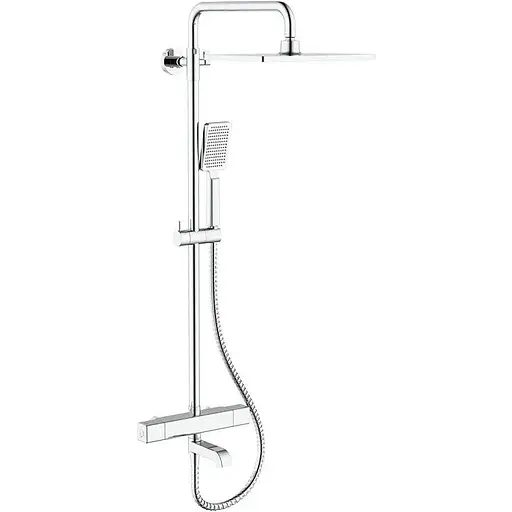 Душова система з термостатом Koer KB-57011-01 KR4724, Хром - фото 1