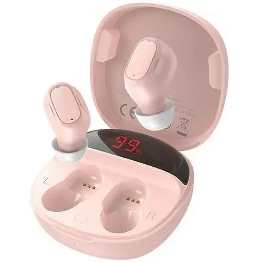 Навушники бездротові Baseus Encok WM01 Plus (NGWM01P-04) pink