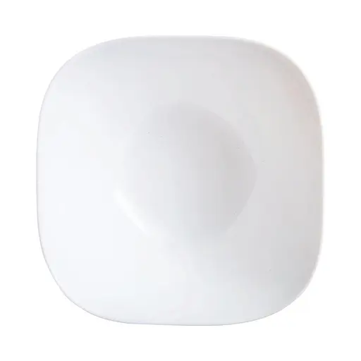 Салатник Luminarc Carine White квадратный стеклокерамика белый d14 см (Q7016) - фото 4