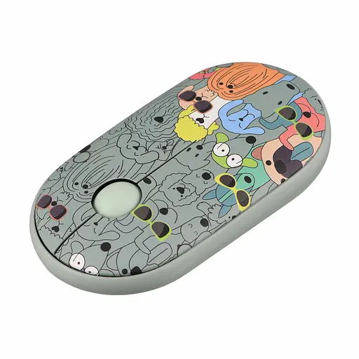 Мышка 2E MF300 PETSDOGS Silent Wireless/Bluetooth Green (2E-MF300WPETSGN) - фото 5