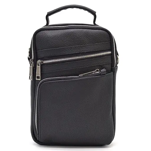 Чоловіча шкіряна сумка через плече TARWA 28х20х8 см sum0025717 - фото 4