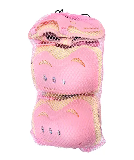 Комплект детский шлем и защита Yongkang GB24429-2009 S (5-9 л) желтый крылья (G0001964) - фото 10