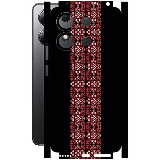 Захисна плівка StatusSKIN для Xiaomi Redmi Note 13 4G Корпус Вініл Вишиванка 2 - фото 1