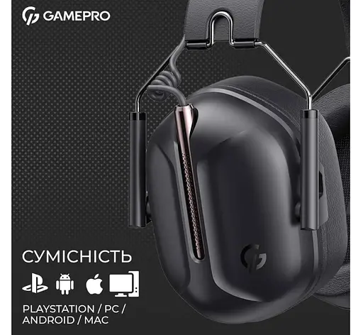 Игровые наушники GamePro HS-1350-B Genesis Hunter Black - фото 12