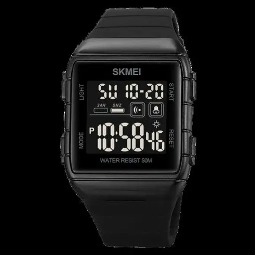 Чоловічий наручний годинник Skmei Hakaton Pro (Чорний) - фото 2